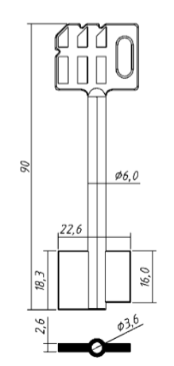 Заготовка дверняк МАЙЕР 2