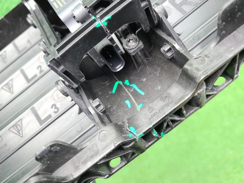 Жалюзи радиатора Porsche Macan 95b (2014-2021)