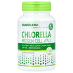 NutriBiotic, Super Greens, хлорелла, 150 веганских таблеток (500 мг в 1 таблетке)