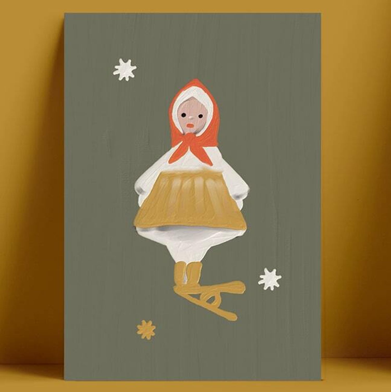 Открытка – Девочка