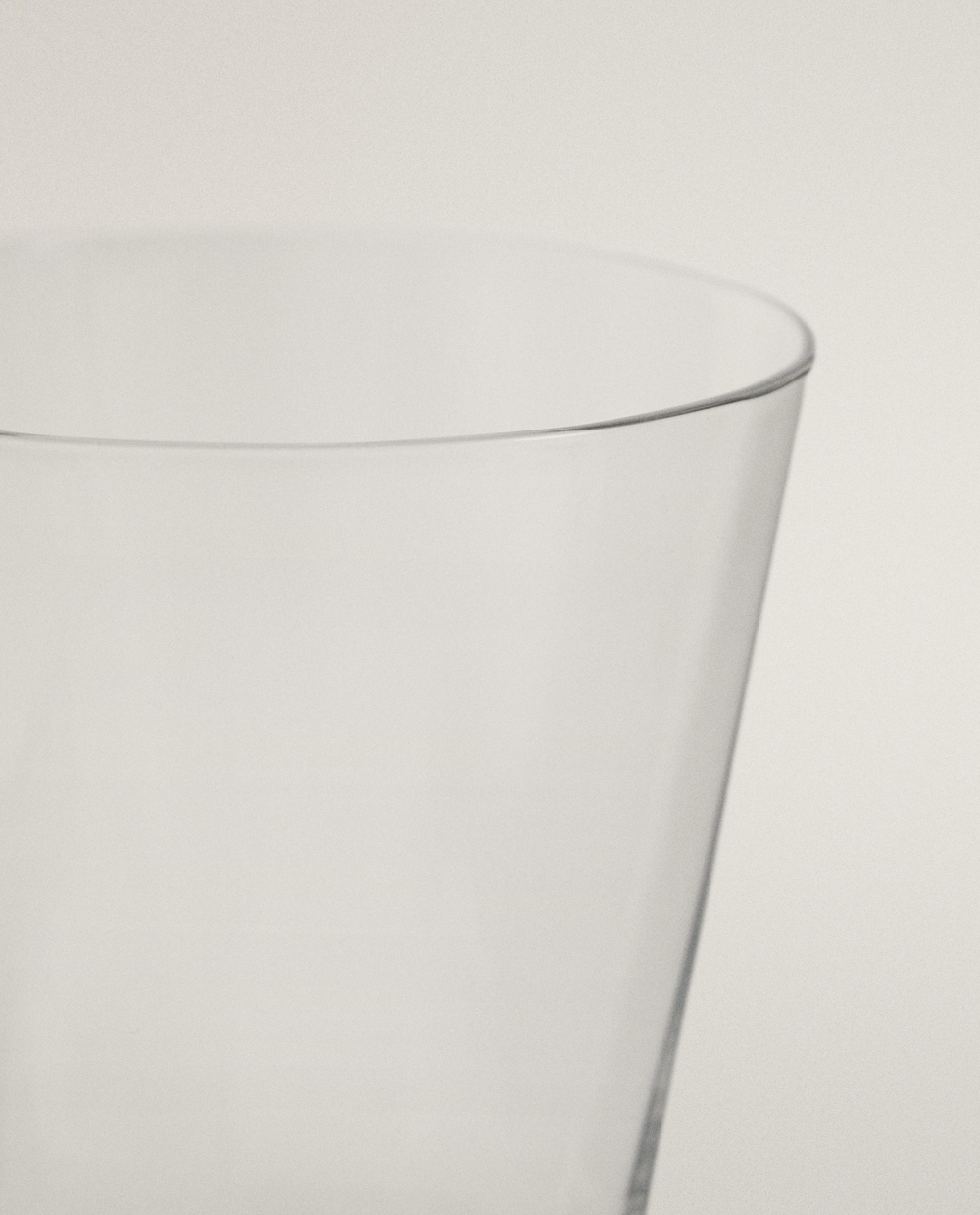 Zara Home бокал из стекла, цвет синий, 12.4 см