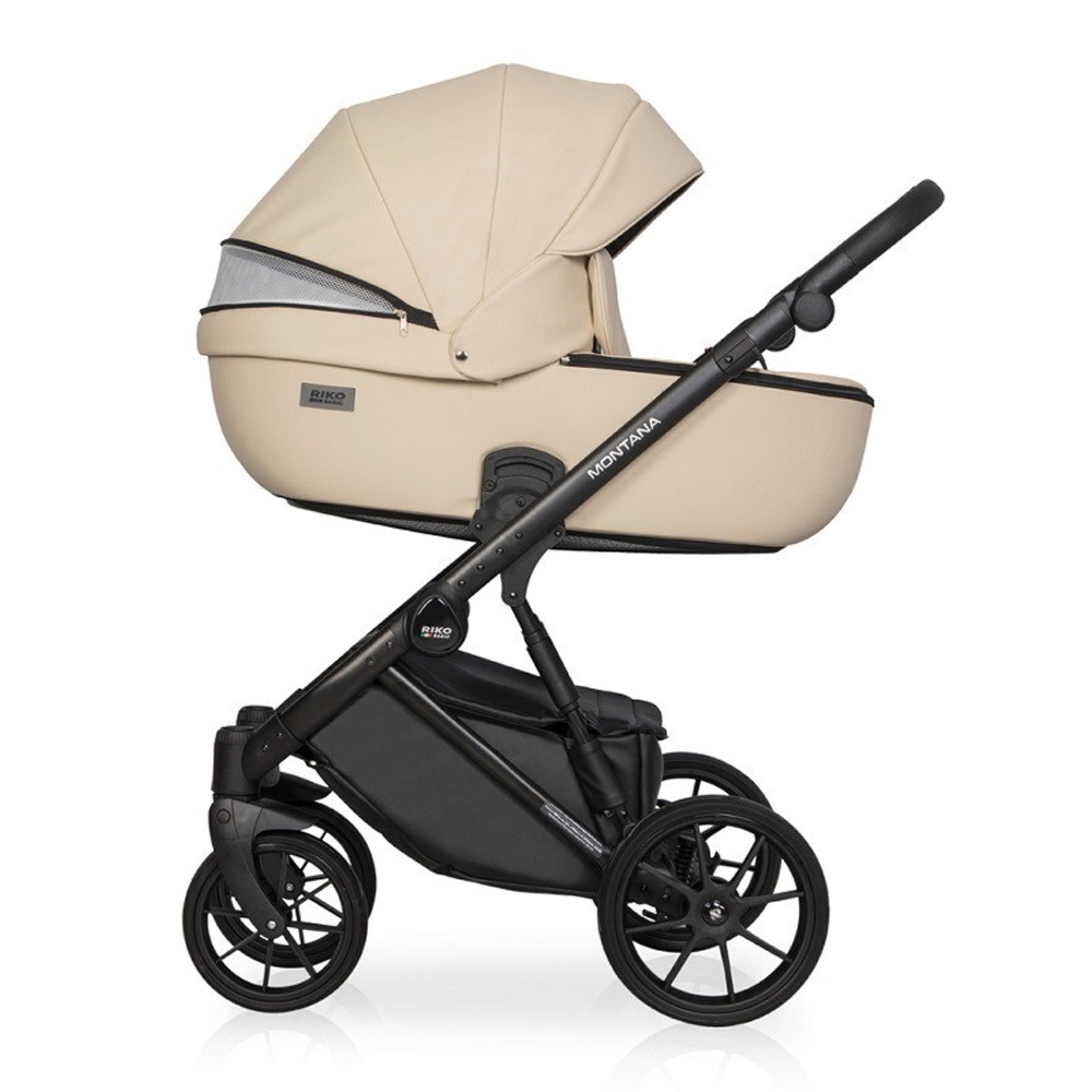 Детская коляска Riko Basic Montana Ecco 2 в 1 15 Ivory beige