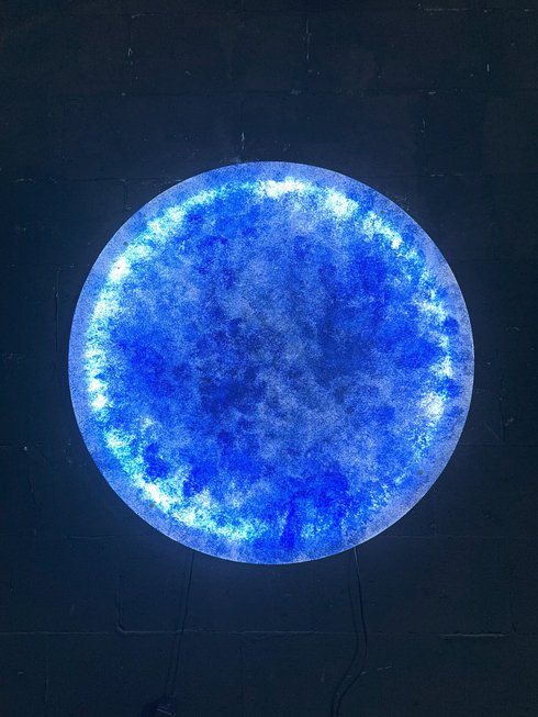 Панно светильник - Сириус (80 см) на стену