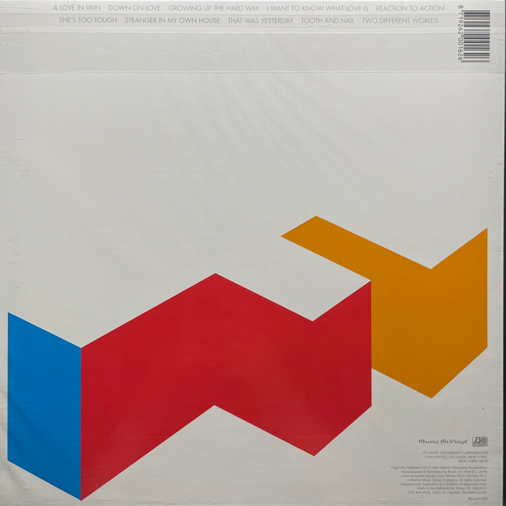 Foreigner ‎– Agent Provocateur (Голландия 2016г.)