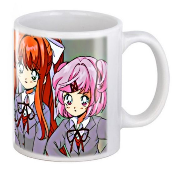 Кружка керамическая, Доки Доки, Doki Doki, 330 мл