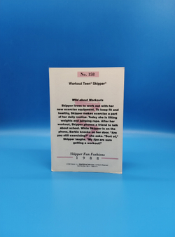 Аксессуар винтажная карточка Барби 90х 03977