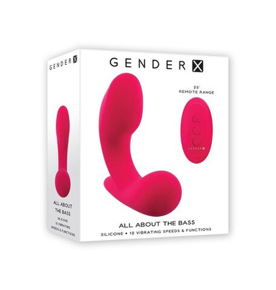 Розовый вибростимулятор G зоны All About the Bass (Цвет: розовый)