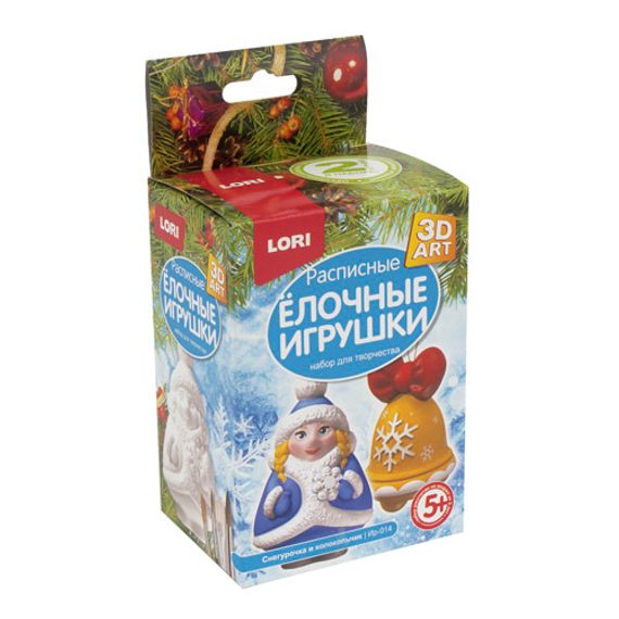 Oyuncaq Rəngləmə 3D Lori Yeni İl &quot;Снегурочка и колокольчик&quot;