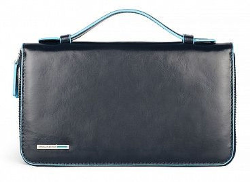 Мультипортмоне Piquadro Blue Square синий кожа (AS467B2/BLU2)