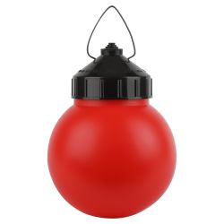 Светильник ЭРА НСП 01-60-003 подвесной Гранат полиэтилен IP44 E27 max 60Вт шар красный