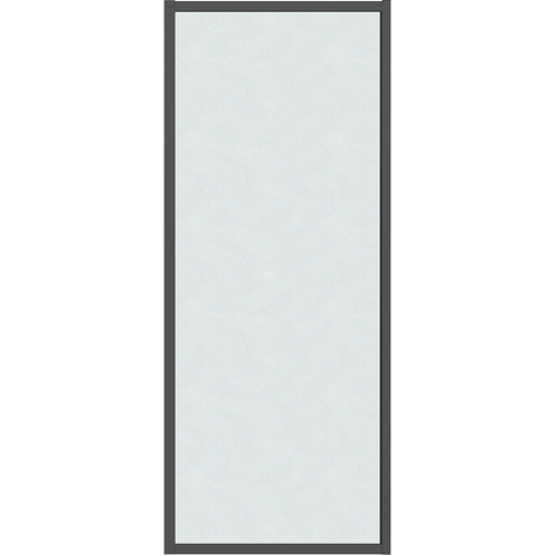 Душевая стенка Grossman Style 90 200.K33.05.90.21.02 профиль Черный матовый стекло шиншилла