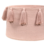 Корзина Lorena Canals Tassels Vintage Nude (30 x Ø45 см)