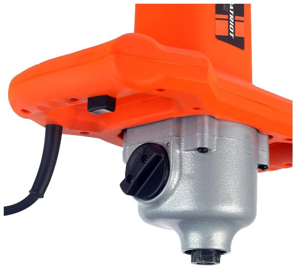 Дрель миксер электрическая PATRIOT DM 100, мощность 1050Вт, металлический редуктор, Венчик(120301100