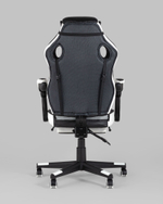 Кресло игровое TopChairs Virage черно-белое