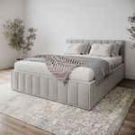 Кровать Лана (М) 1,6 Серый Софт