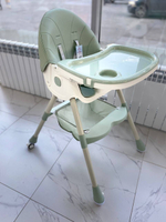 Стул для кормления luxmom Q2 Мятно-Зелёный