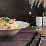 Тарелка глубокая d=23 см, фарфор "NOBLE" серия "Grace"