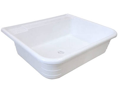 Раковина с выпуском "Лидер" 410*495*140мм, полипропилен