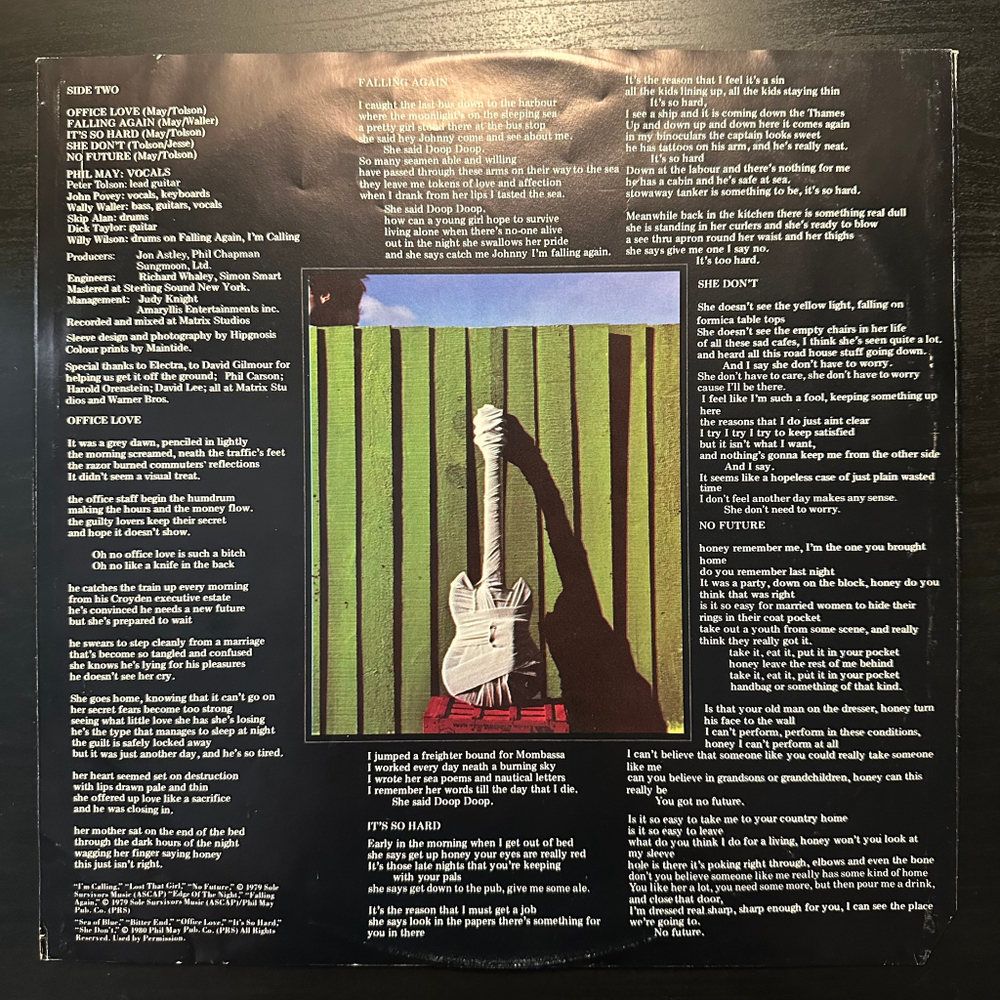 Pretty Things - Cross Talk (США 1980г.)