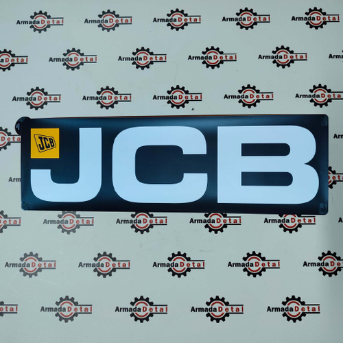 Наклейка эмблема малая горизонтальная "JCB" | 332/G3451 | JCB