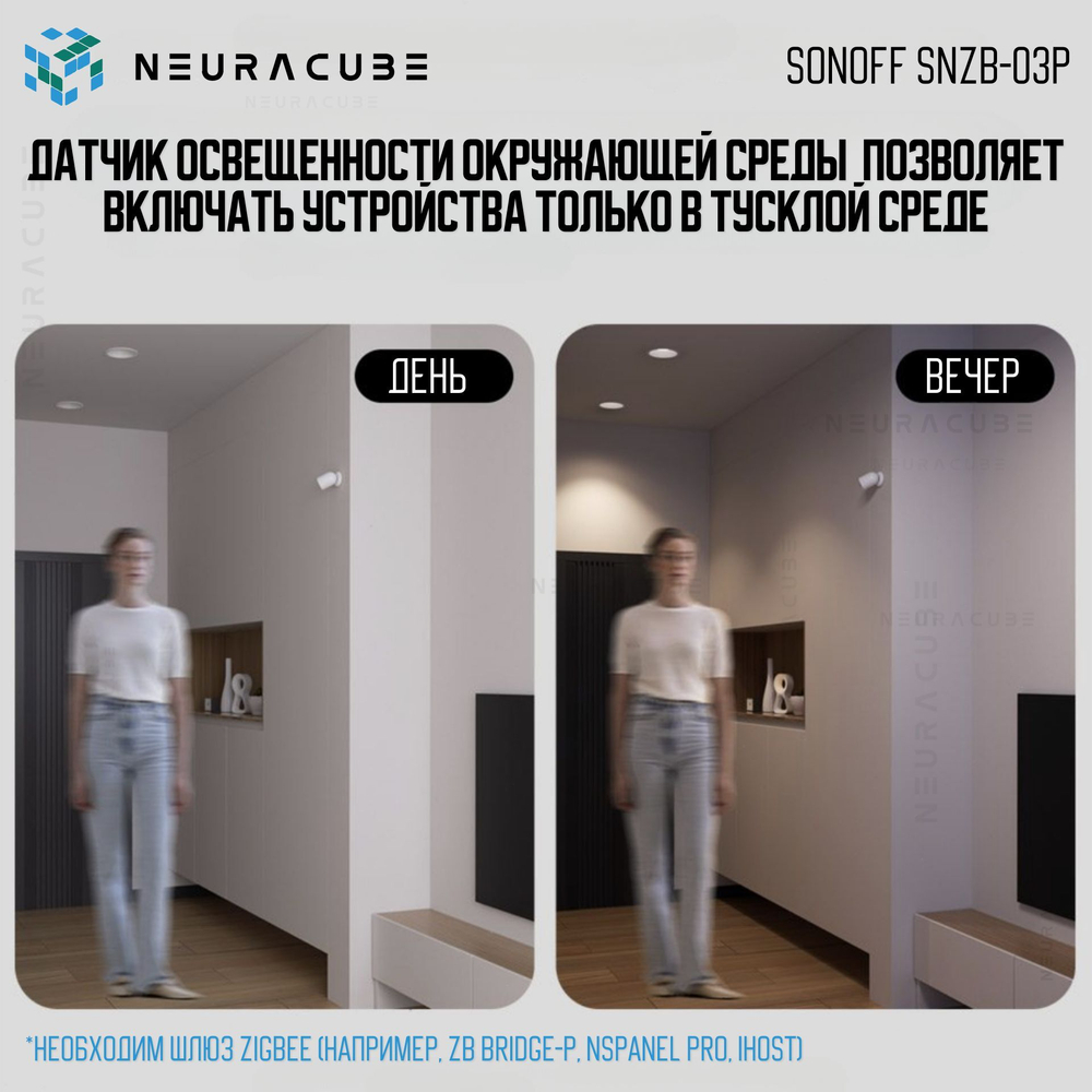 ZigBee Датчик движения Sonoff SNZB-03P