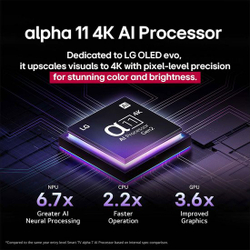 OLED телевизор LG OLED evo AI G5 OLED83G51LW