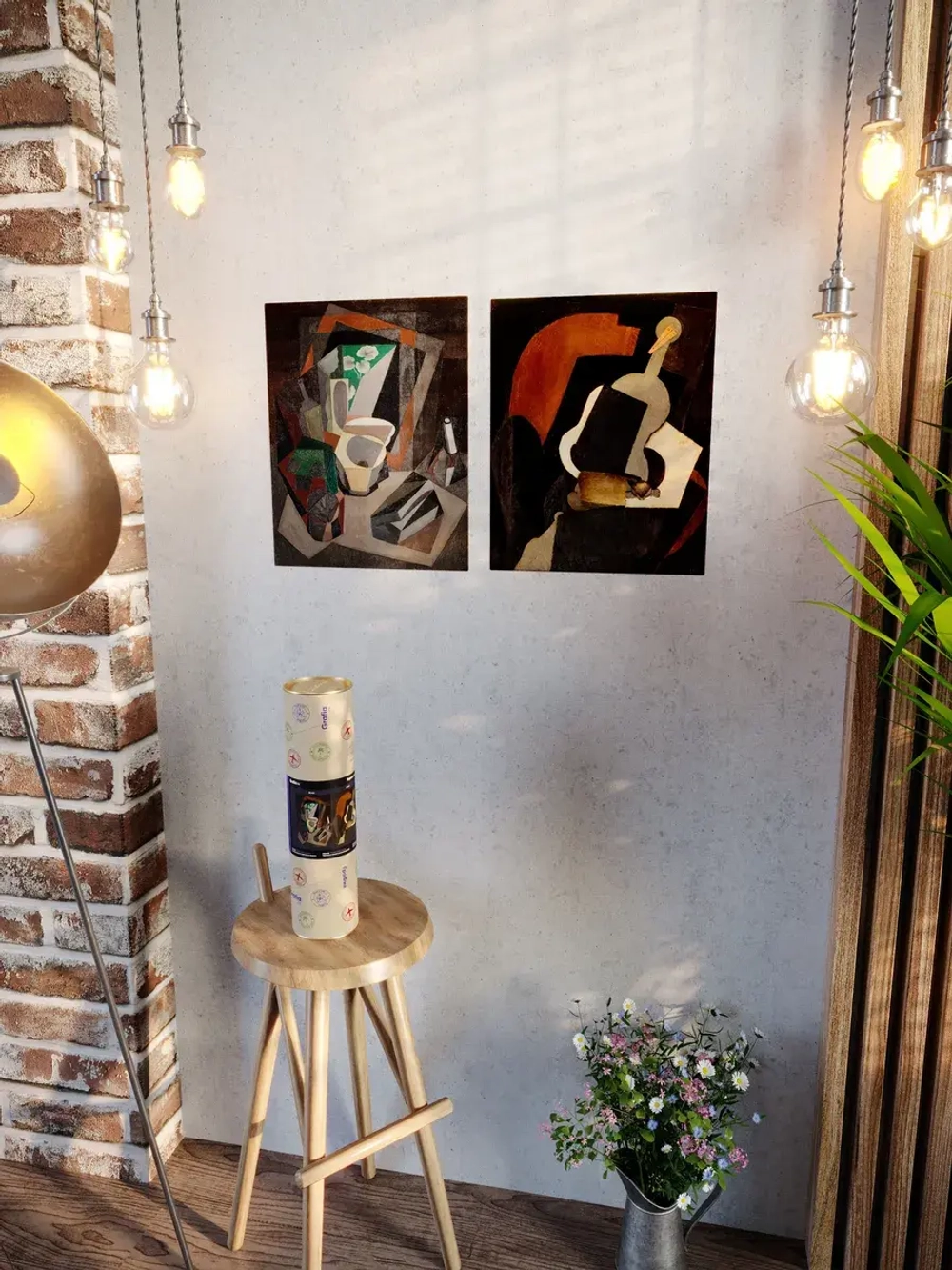 Картины-наклейки на стену для декора интерьерные №250