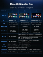 Навигационный блок для Hyundai 2018+ со штатным проводным CarPlay - Carmedia OL-AI на Android 11