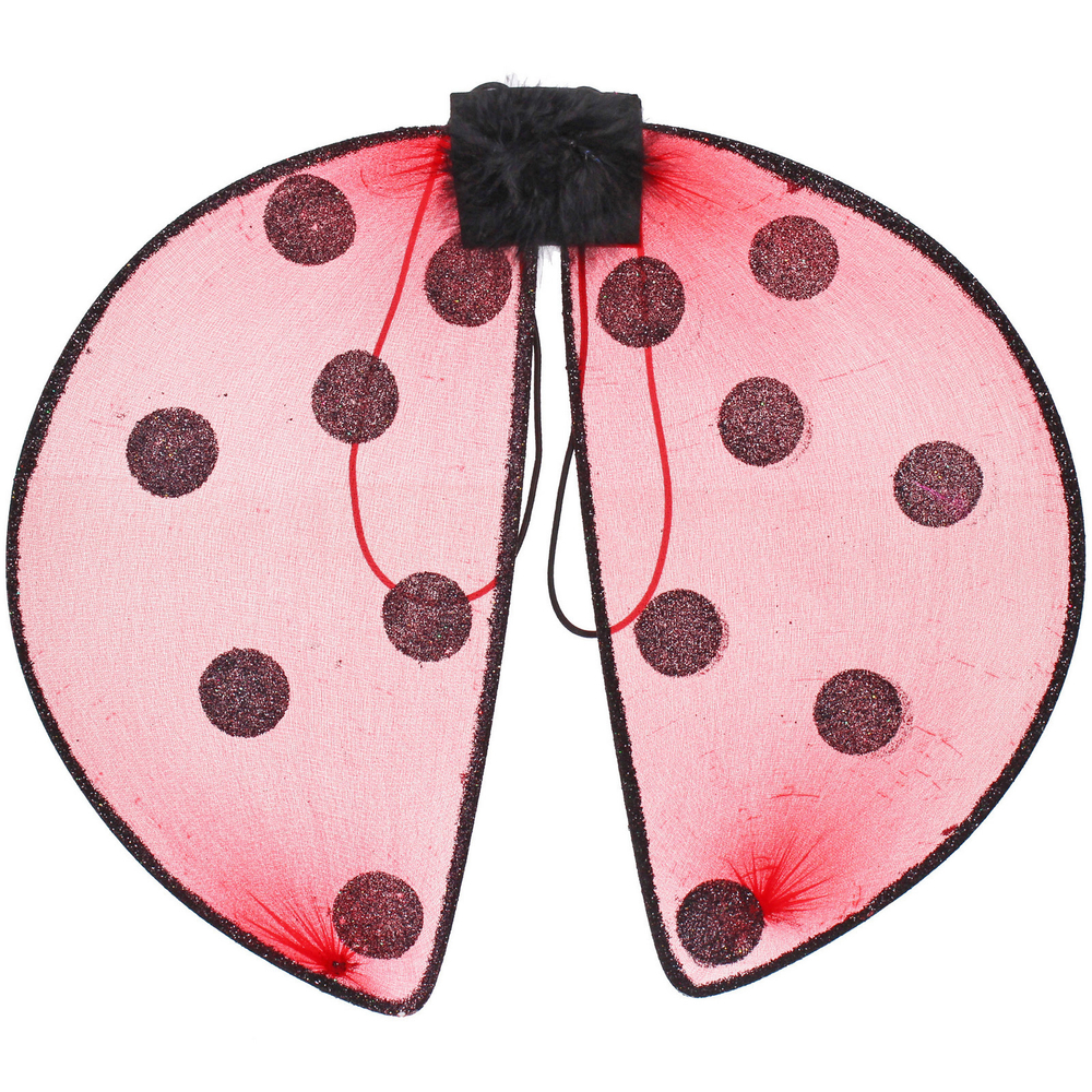Набор карнавальный «Божья коровка» (ободок, палочка,крылья), Красный