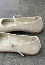 Туфли // Mary Jane // Milky // Suede