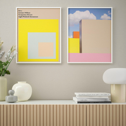 IKEA BILD  (ИКЕА БИЛД)  -  Плакат, экрю, 40x50 см