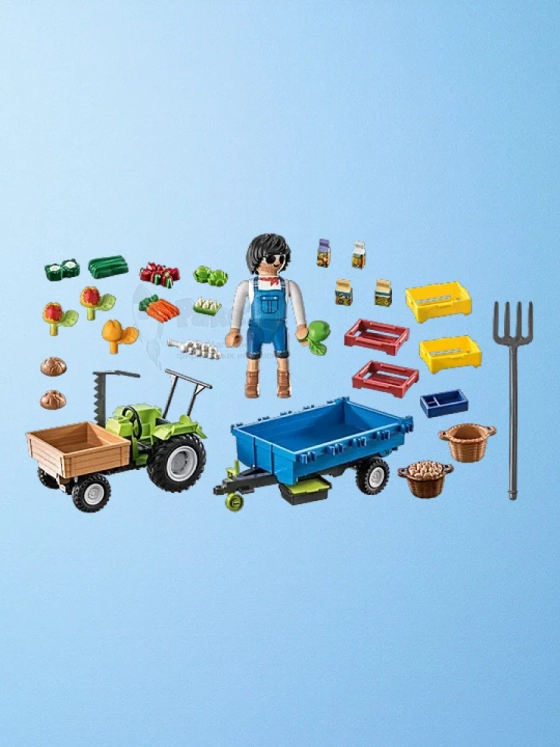 Набор Комбайн с прицепом Playmobil 71249