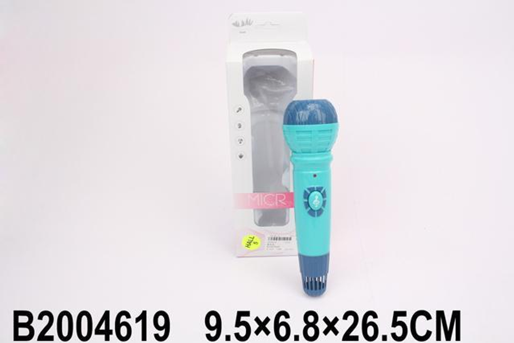 Микрофон на бат., коробка 2024