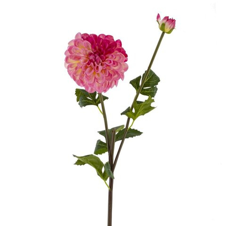 GAEM Цветок искусственный "Георгин", L30 W16 H68 см