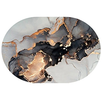 Сервировочная салфетка овальная 45х32 см Альфа