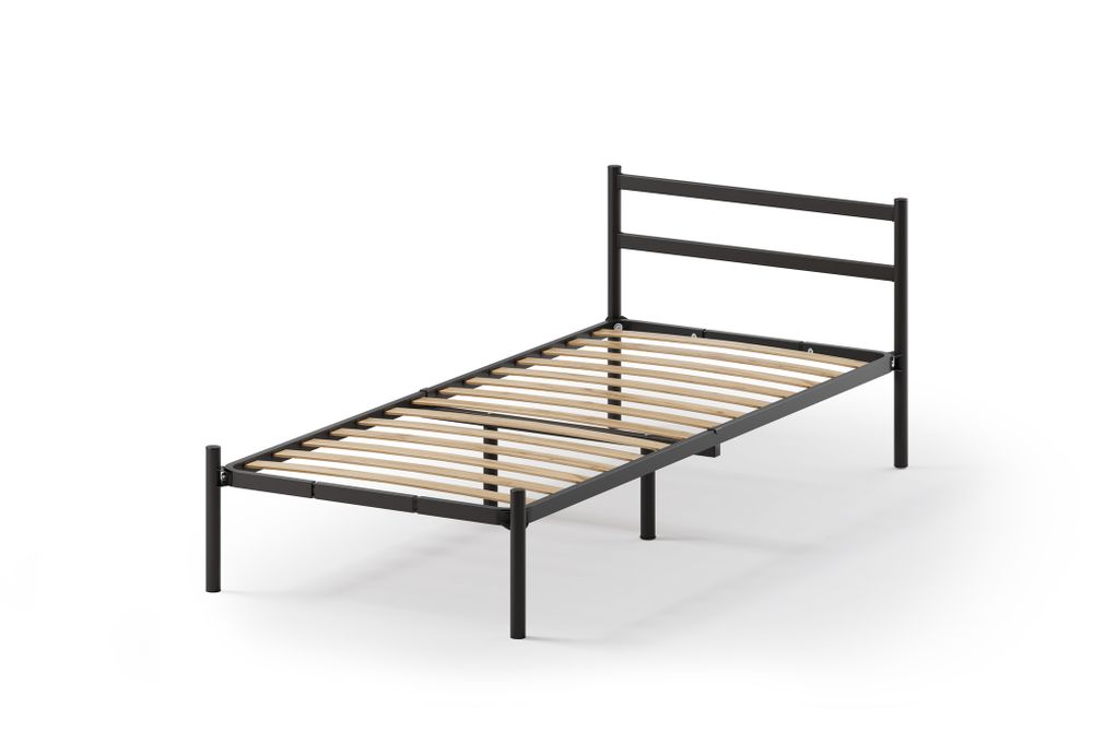 Кровать разборная металлическая Мета 04.000.9005 (800*2000мм), черная