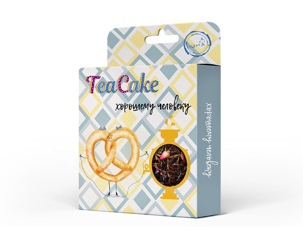 Чайный тортик TeaCake Хорошему человеку, 50 г (2,4 б)