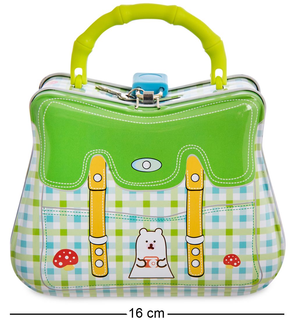 BX- 92/2 Металлическая копилка «Сумочка»