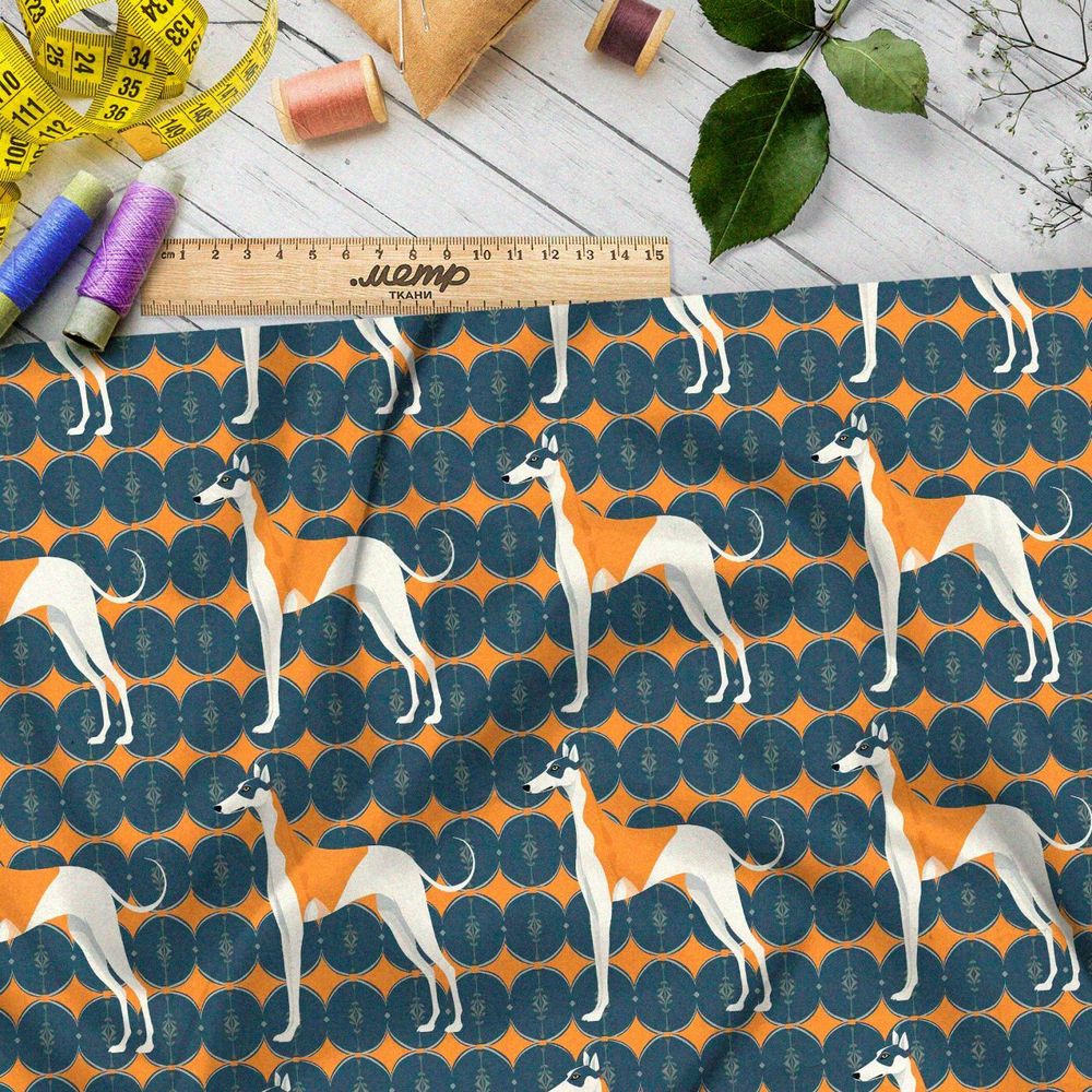 Ткань Ниагара Софт охотничьи псы