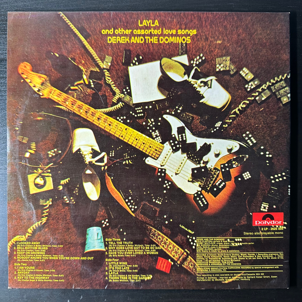 Derek & The Dominos ‎– Layla 2LP (Германия 1970г.)