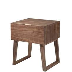 Прикроватная тумбочка Angel Cerda CP1702-H, шпон ореха