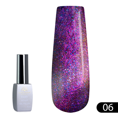 ГЕЛЬ ЛАК КОШАЧИЙ ГЛАЗ FAIRY 8 МЛ, 06