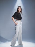 Брюки палаццо "Туман" облегченные женские