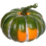 Муляж «Тыква» 16*9см, цвет оранжево-зеленый