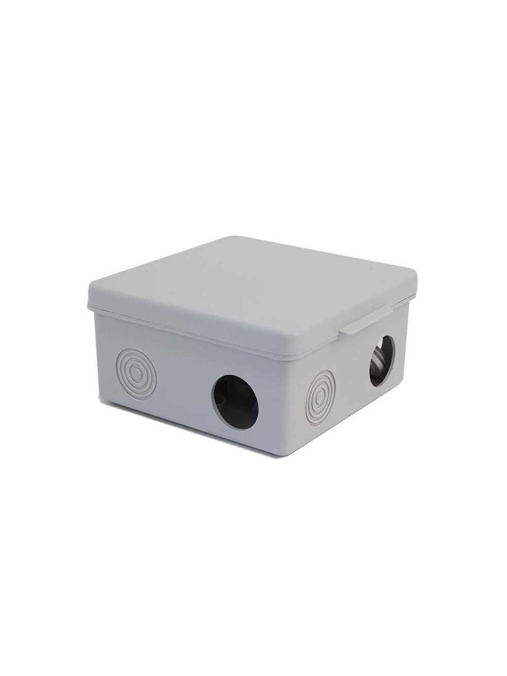 Коробка распределительная ОП 100х100х50мм 7 каб. вводов IP54 сер. TOKOV ELECTRIC TKE-KR-100-100-50-C06