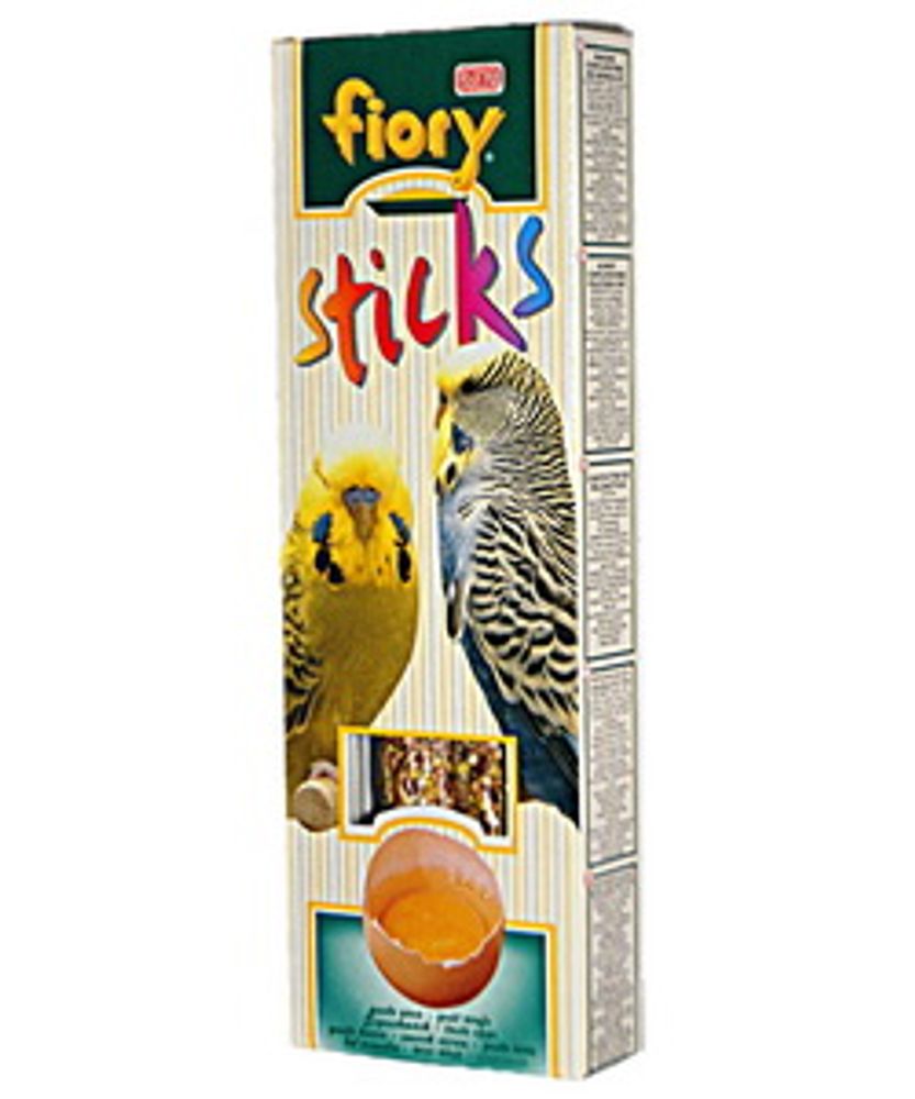 FIORY палочки для попугаев с яйцом 60 г FIORY палочки для попугаев с яйцом 60 г