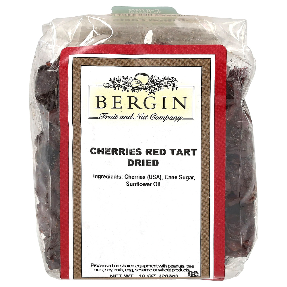 Bergin Fruit and Nut Company, Сушеная вишня, 283 г (10 унций)