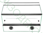 Террариум 50х30х30, модель "профи".