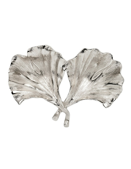 Блюдо "Лист Гинко" (серебро)