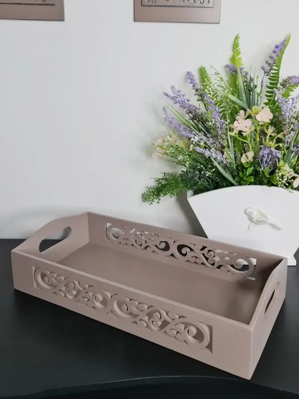 Поднос деревянный